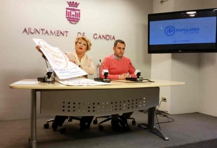 El PP de Gandia solicita bajar los precios de los parkings para fomentar el comercio de la ciudad