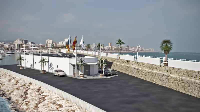 Nuevo retraso en la obra del espigón del puerto de Gandia
