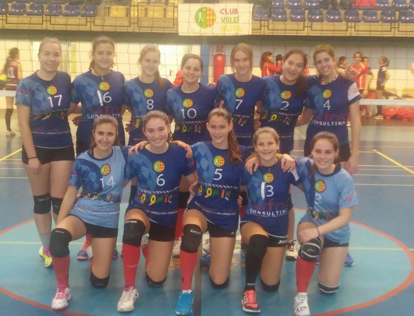 El cadete Golominas Volei Oliva consigue la victoria
