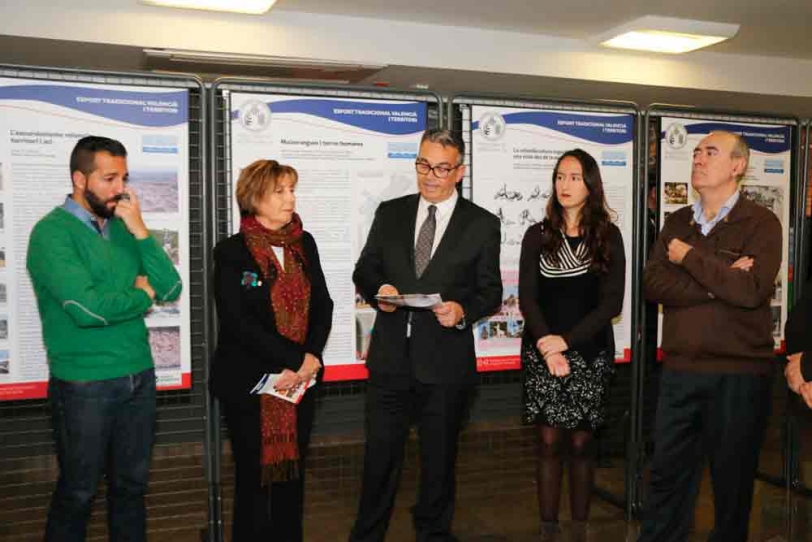 La UV en Gandia acoge una exposición de deporte tradicional valenciano
