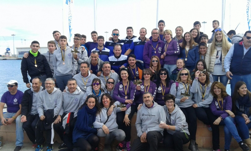 La Regata de Remo de Gandia congrega 710 deportistas y 17 clubes