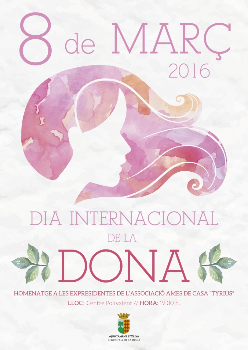 Oliva se prepara para conmemorar el Día Internacional de la Mujer 