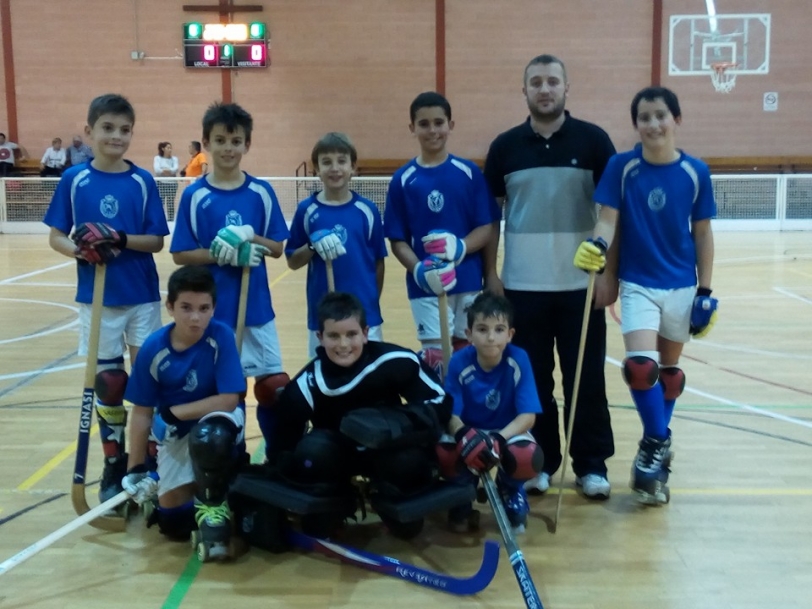 El equipo Benjamín A de Gandia Hockey Club debuta en la Final Four Villena