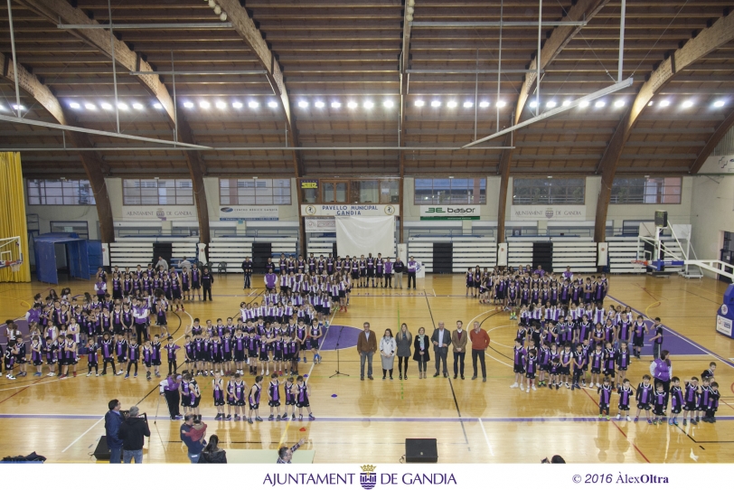 Units pel Básquet Gandia presenta a los aficionados todos sus equipos
