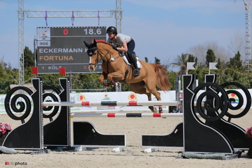 Compiten 153 caballos en la segunda jornada del MET de Oliva Nova