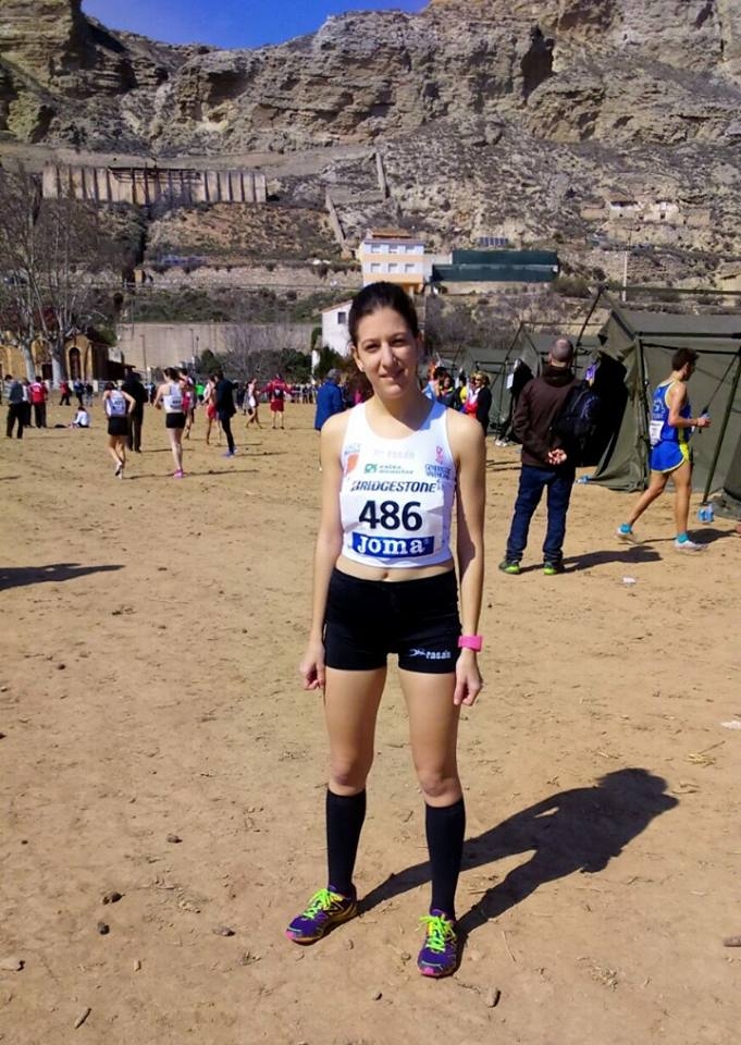 Andrea Abad, del CC El Garbí Gandia, obtiene la quinta posición en Calatayud