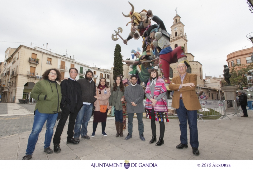 Marzà: Las Fallas de Gandia no tienen nada que envidiar a las de Valencia