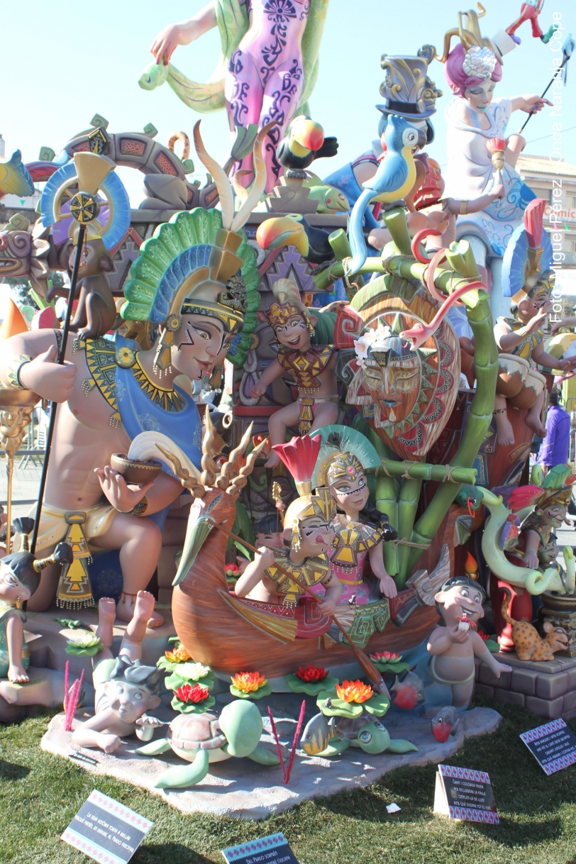 Prado gana en falla infantil de la sección de especial de Gandia
