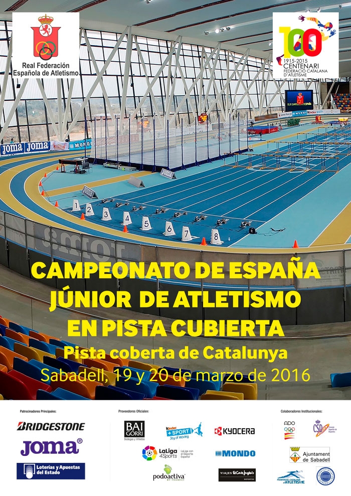 El Garbí de Gandia en el campeonato de España Junior en Pista Cubierta
