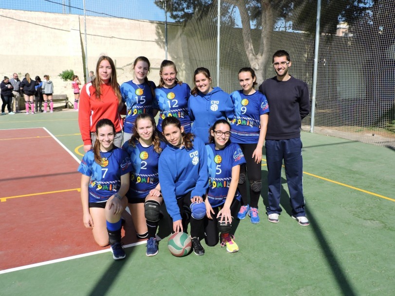 El Cadete Escolar Club Volei Oliva pierde frente al Gandia Cars Corrals