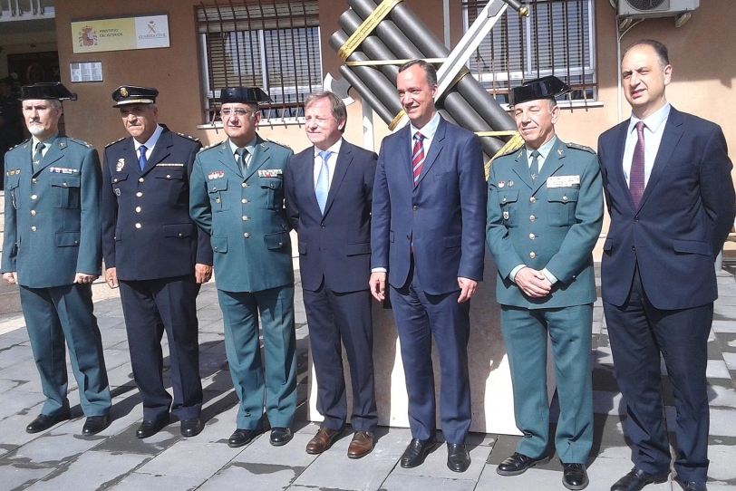 El secretario de Estado de Seguridad anuncia obras en el cuartel de Gandia