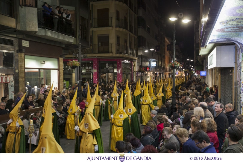 La Semana Santa de Gandia valora positivamente el nuevo itinerario