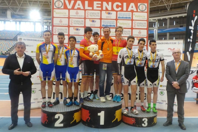 Los cadetes de la PC Beniopa ganan 4 medallas en el Campeonato de España