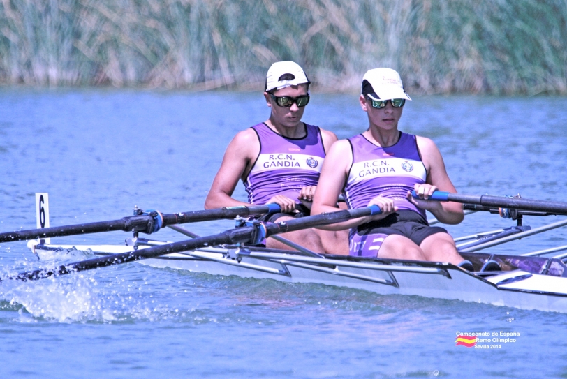 Gandia acoge una regata de liga de Banco Móvil de Remo Olímpico