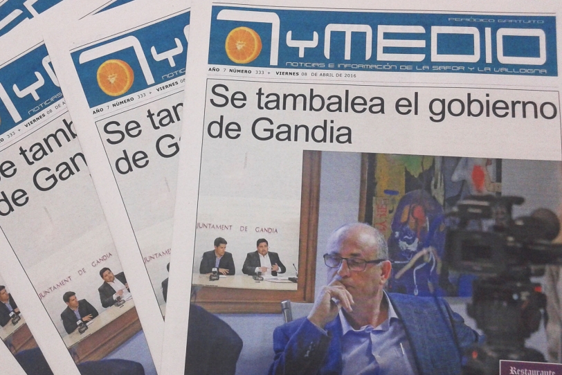 El periódico gratuito 7yMedio ya en sus puntos habituales de la comarca