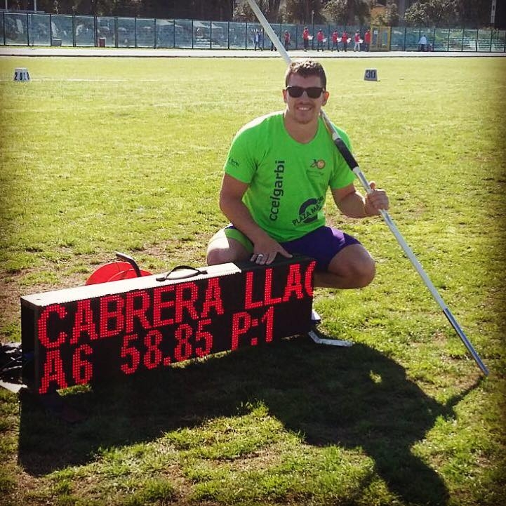 Hector Cabrera, atleta del CC El Garbí, logra la mínima A para Rio