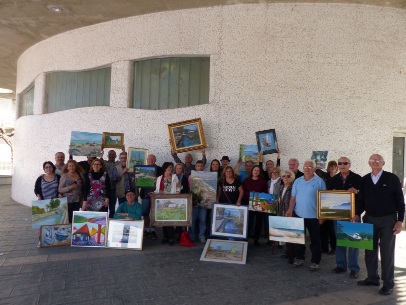 Oliva celebra el veinte Encuentro de Pintores Ciudad de Oliva