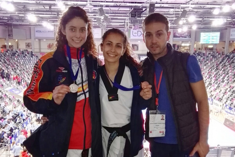 La taekwondista de Gandia, Blanca Palmer plata en la Copa Presidente en Bonn