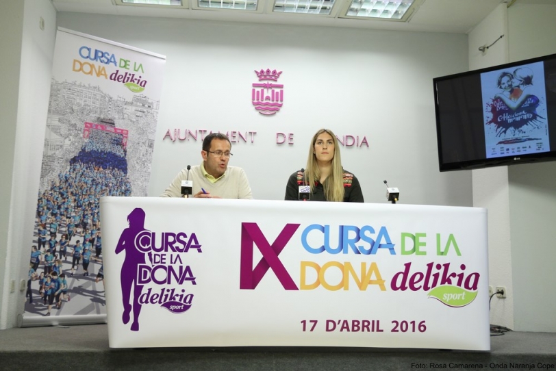 Gandia reunirá más de 8.000 mujeres en la novena Cursa de la Dona