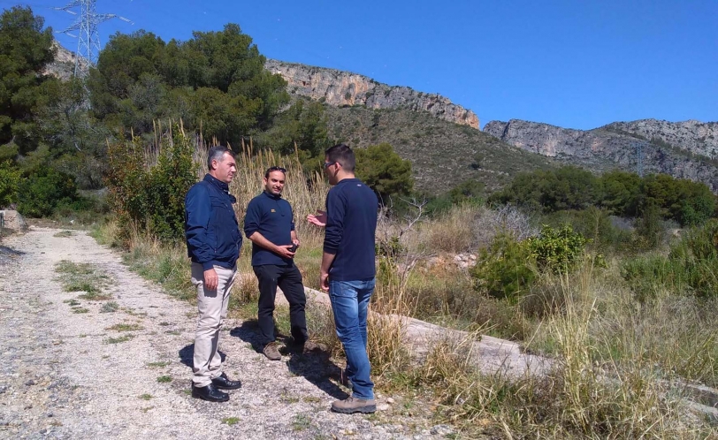 Ténicos en prevención de incedios forestales visitan Xeraco