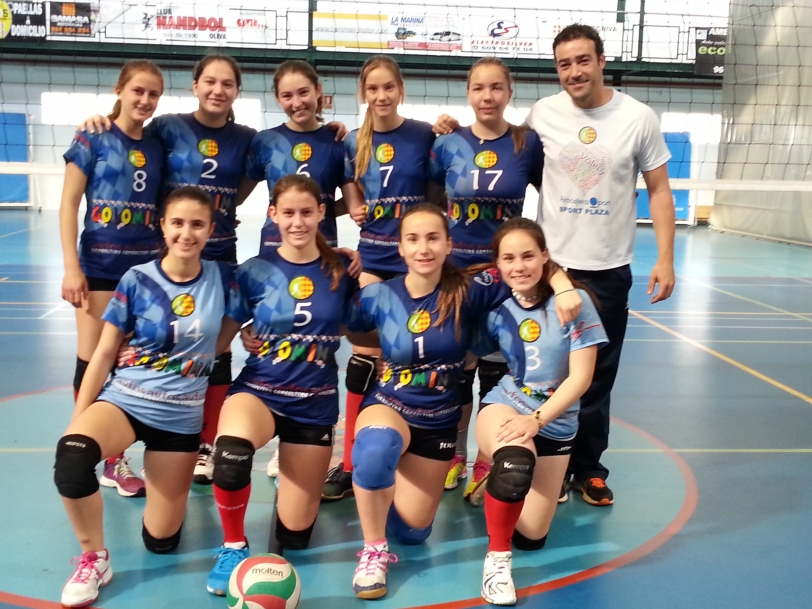 El Golominas Voleibol Oliva consigue la victoria frente al CV Paterna Liceo