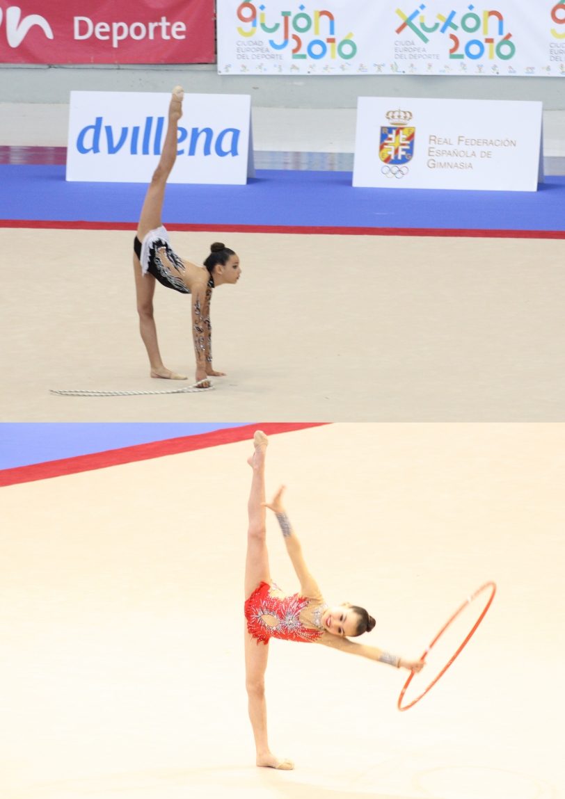 Gimnastas del CGR Vida Gandia debutan en el Campeonato de España Base