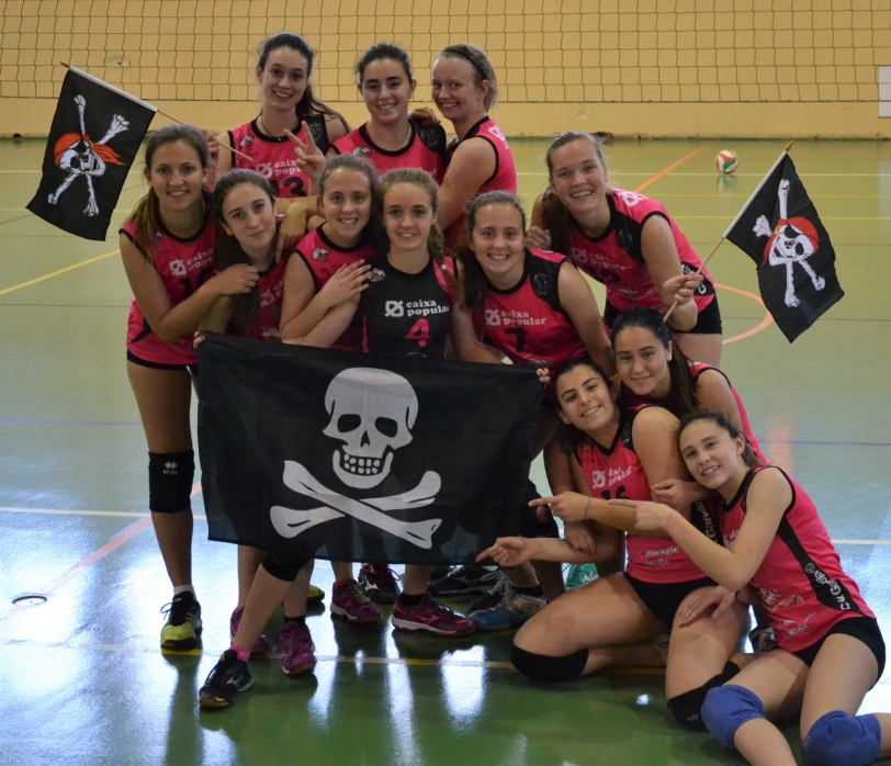 Las cadetes del Club Voleibol Gandia en cuartos de final autonómico