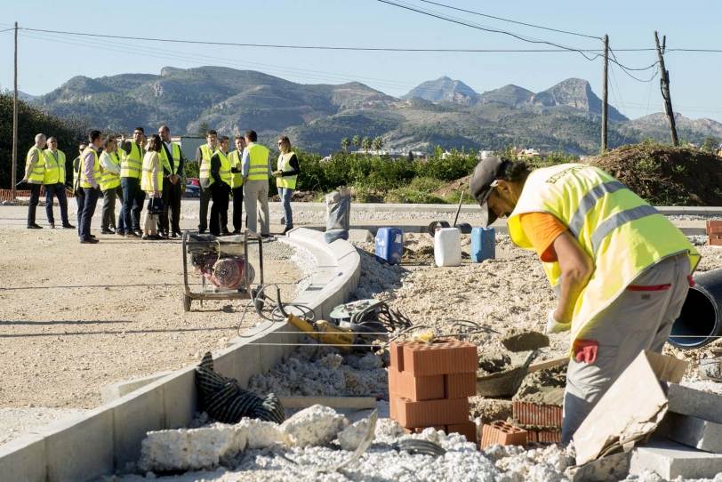 La Diputación invierte más de medio millón en mejorar carreteras de la Safor