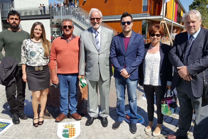 Oliva participa en el 40 aniversario del hermanamiento Herbolzheim-Sisteron