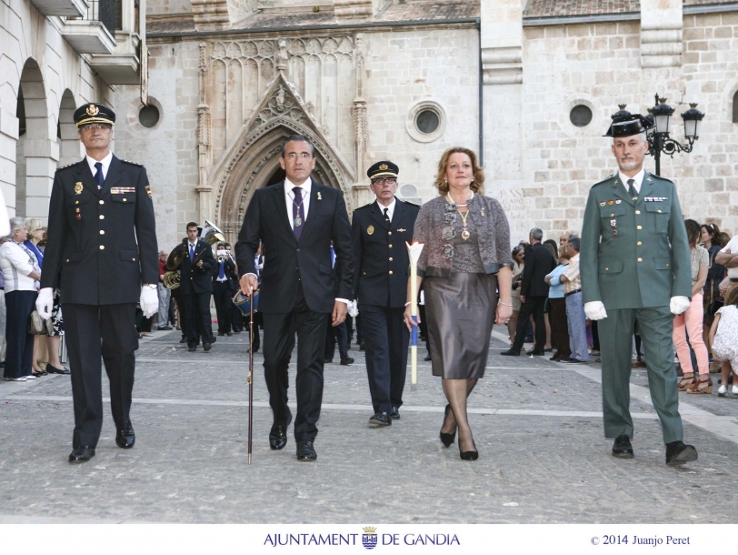 El Gobierno de Gandia no quiere militares al lado de la alcaldesa