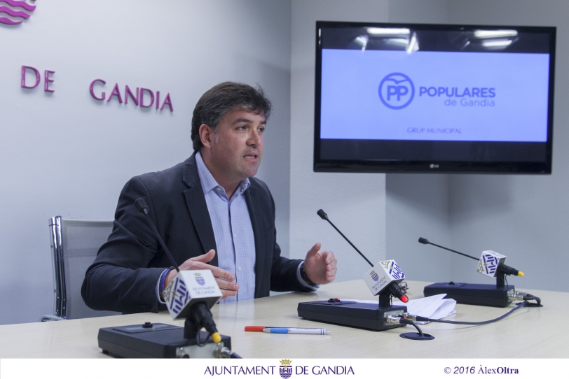 Guillermo Barber: El 91% de la deuda de Gandia es socialista