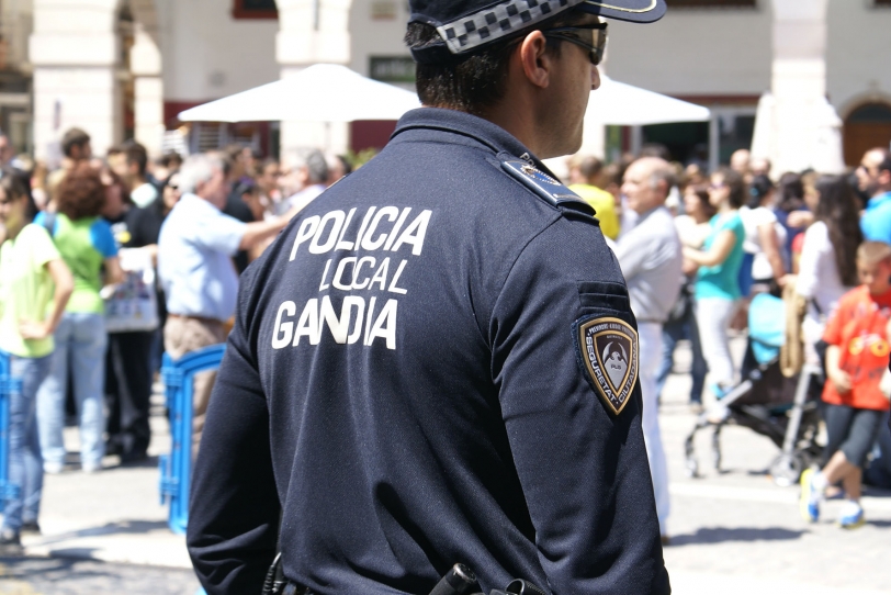 Sindicatos de la Policía Local de Gandia piden más seguridad y medios