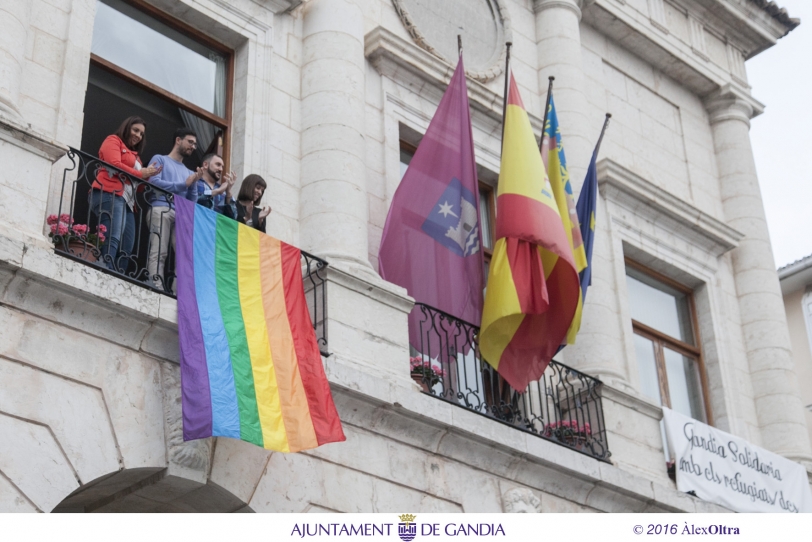 Gandia se suma, una vez más, a la lucha contra la discriminación sexual