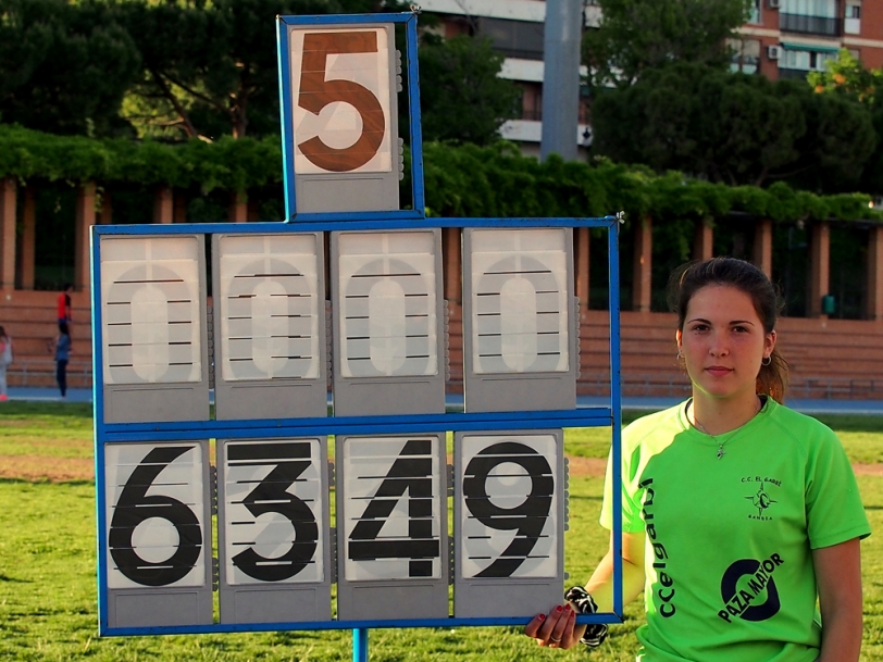 Gema Martí, del CC El Garbí, gana el nuevo récord Autonómico Juvenil