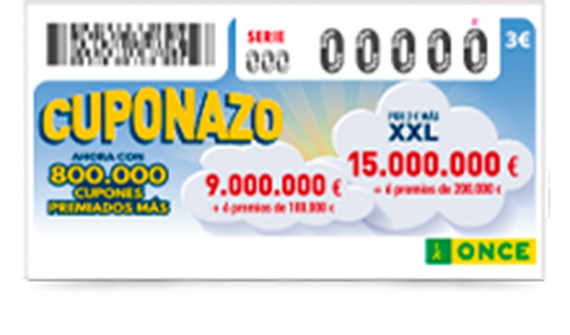 El Cuponazo de la ONCE reparte 100.000 euros en Gandia