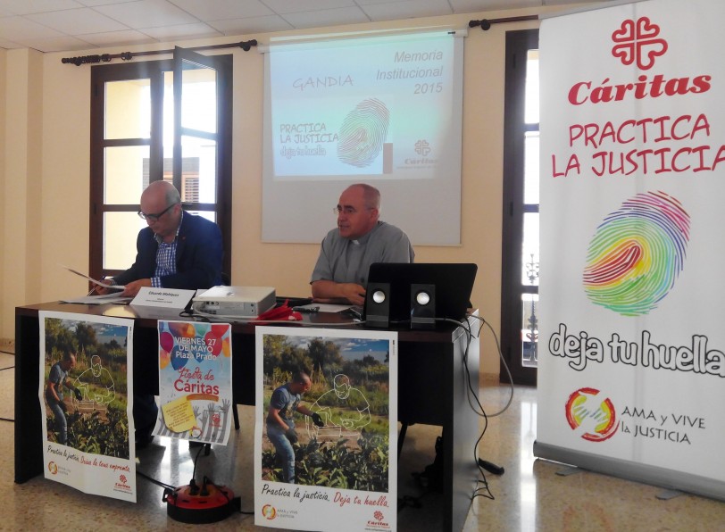 Cáritas Interparroquial Gandia atiende a 3.090 personas en 2015