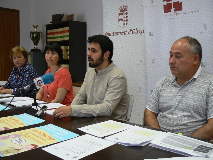 Jornadas de formación y ocupación laboral para jóvenes en Oliva