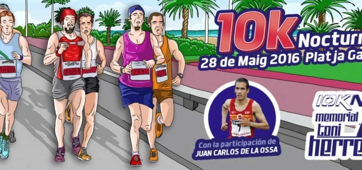 Todo listo en Gandia para la 10k nocturna de este fin de semana