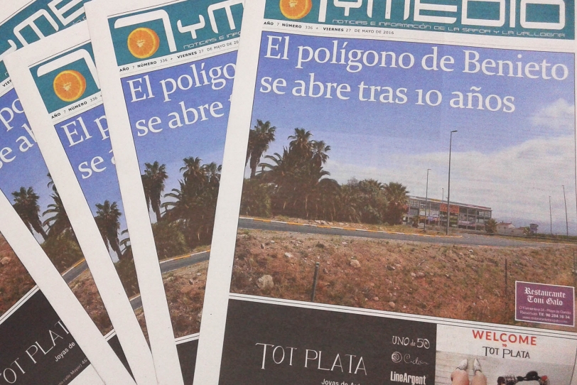 El periódico gratuito 7yMedio con las últimas noticias en su punto habitual