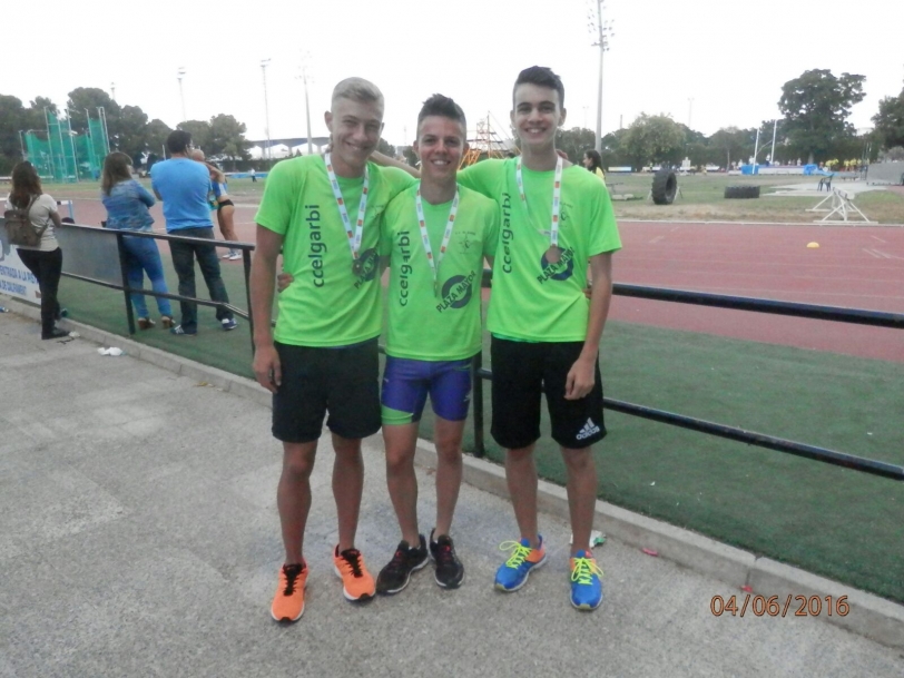 El CC El Garbí logra 10 medallas en el Campeonato Autonómico de Cadetes