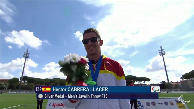 Héctor Cabrera, del CC El Garbí, subcampeón de Europa Paralímpico