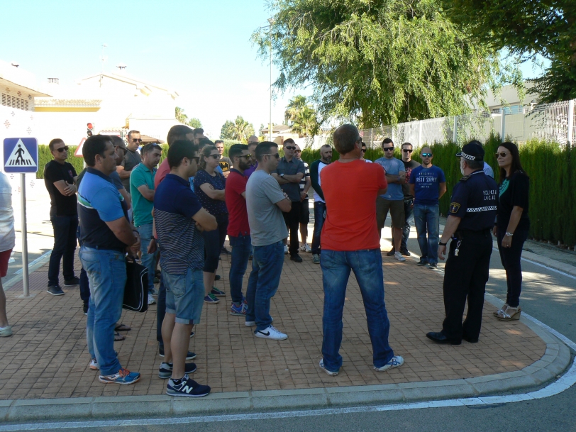 Oliva acoge un Curso de Monitor de Educación Vial para policías locales