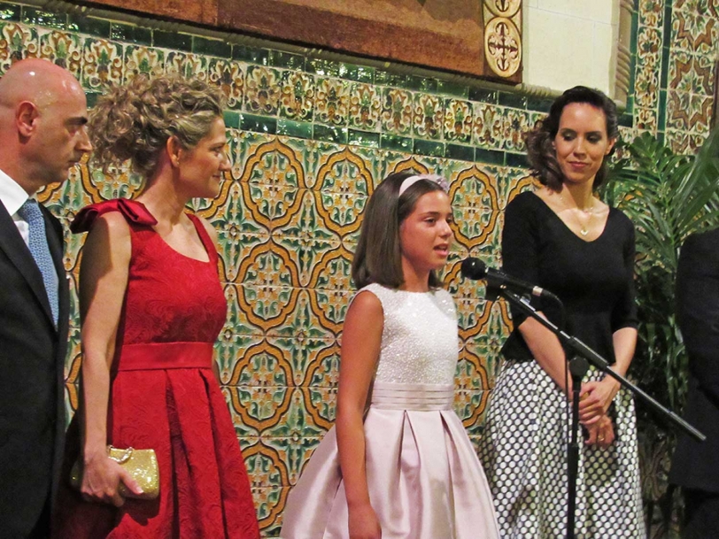 Marta acepta ser Fallera Mayor Infantil de Gandia