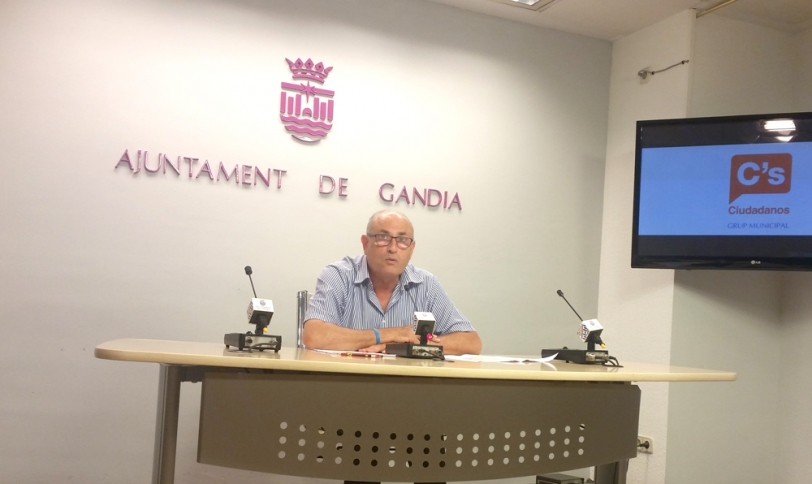 Ciudadanos Gandia pide que se inicie la primera fase del tren de la costa