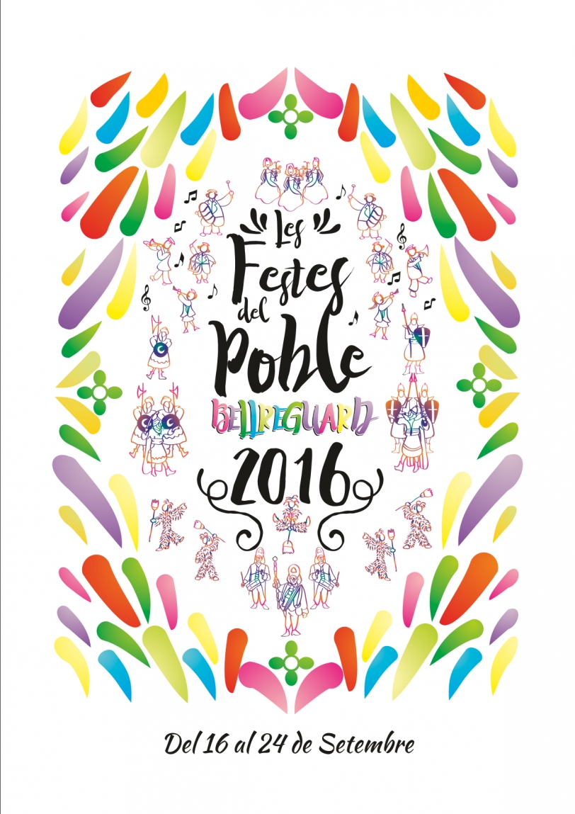 Bellreguard anuncia el cartel de Les Festes del Poble inspirado en Pedacets