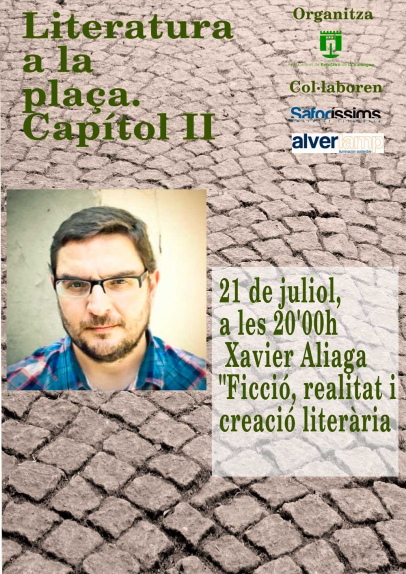 Benifairó celebra 'Literatura a la Plaça' con la presencia de Xavier Aliaga