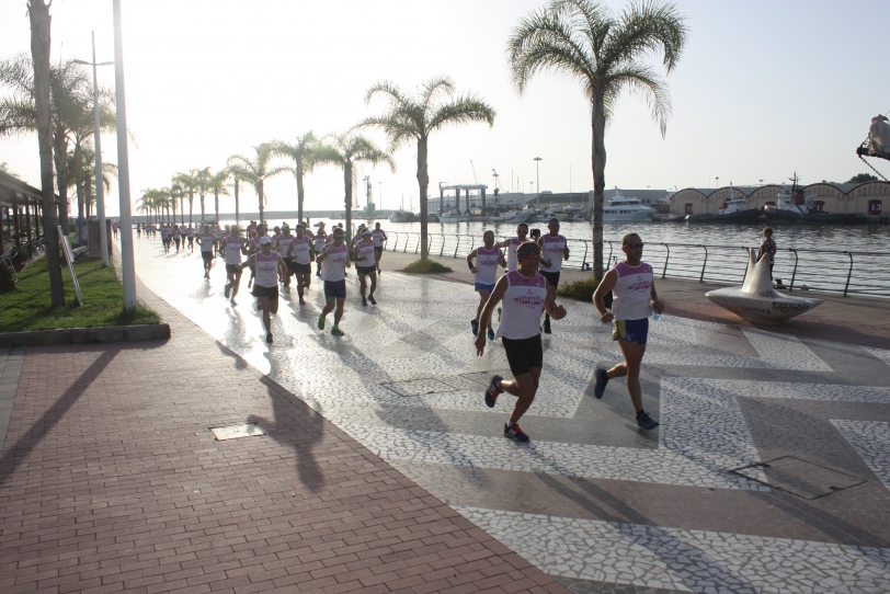 98 corredores se reúnen en la quinta actividad de Levántate Corriendo Gandia