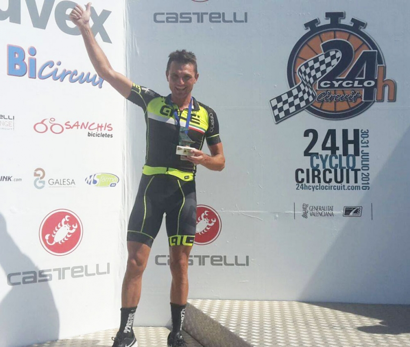 Toni Pont, ciclista de Beniopa, Subcampeón de España en Cheste