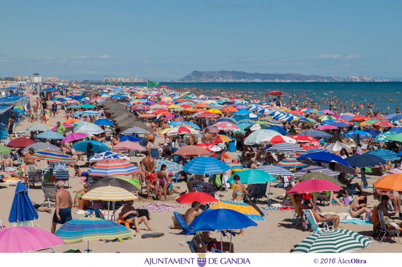 Gandia aumenta la ocupación hotelera un 1% respecto al 2015