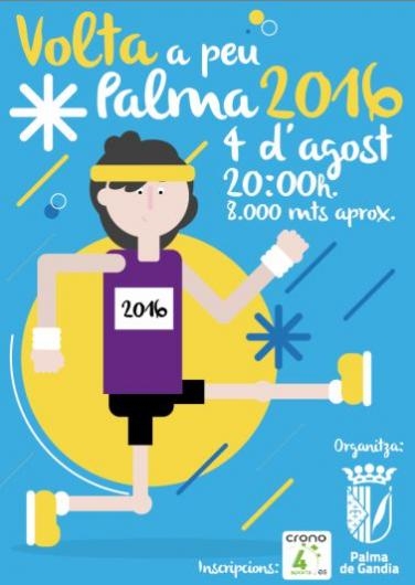 Palma de Gandia celebra la cuarta edición de la Vuelta a Pie